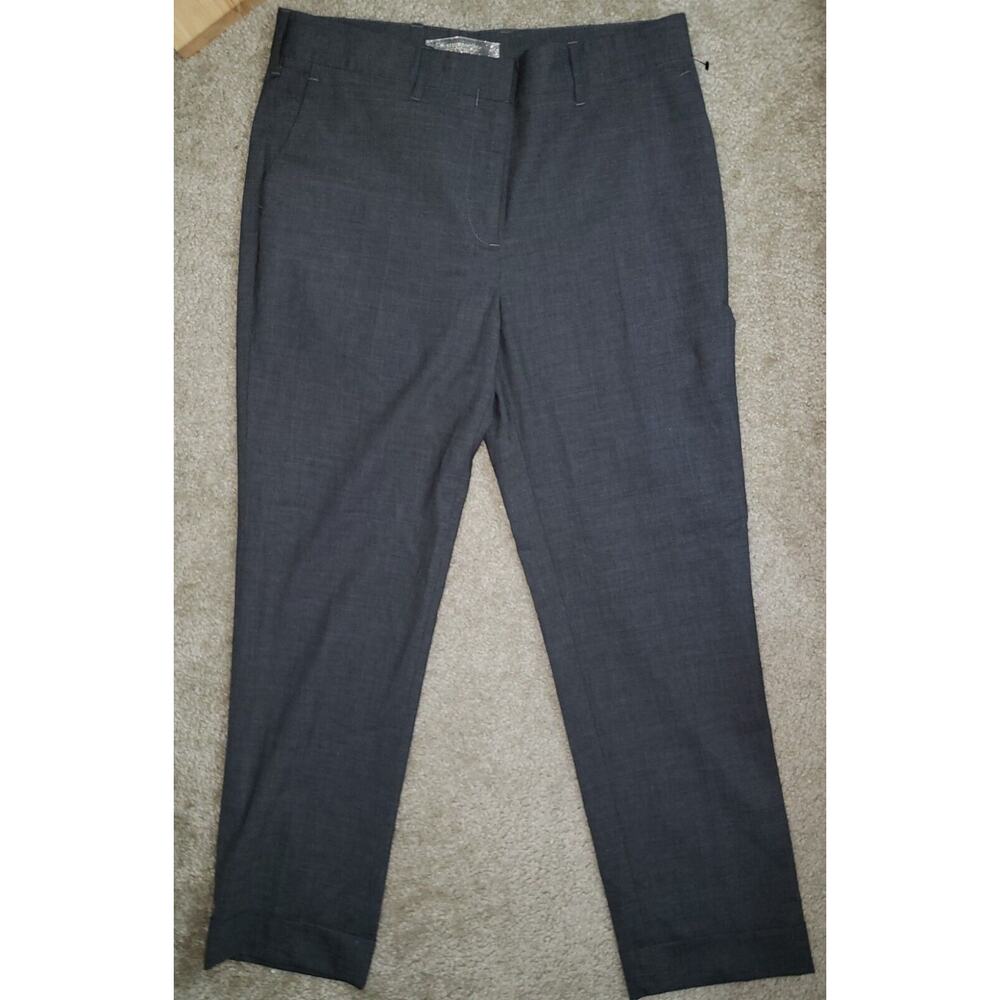 Reed Krakoff Virgin Wool Pants Trousers Womens 4 Tailored Straight Leg Classic